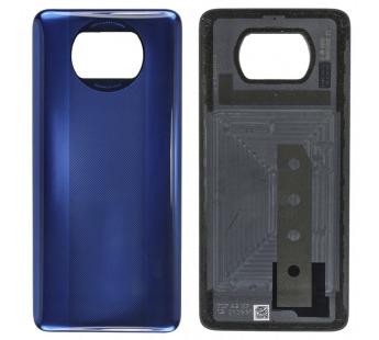 Задняя крышка для Xiaomi Poco X3 NFC Синий#2072168