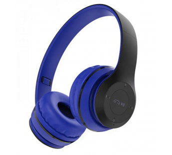 Накладные Bluetooth-наушники Borofone BO4 Charming (синий)#1784879