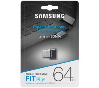 USB-флеш (USB 3.1) 64GB Samsung Fit Plus#447901