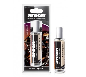 Ароматизатор спрей AREON "PERFUME 35ML BLISTER" Black Crystal (Чёрный кристалл)#437954