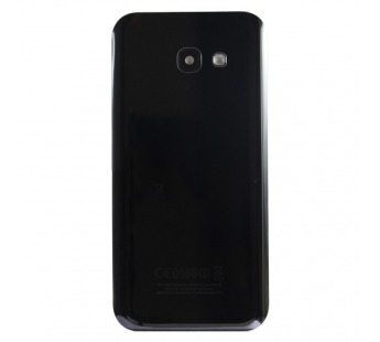 Задняя крышка для Samsung A520F (A5 2017) Черный - Премиум#1661966