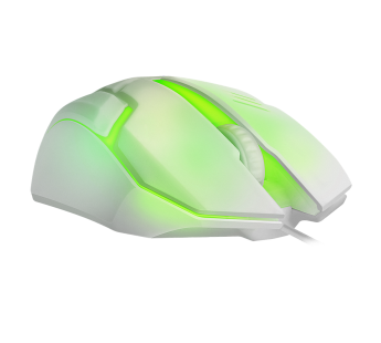 Мышь оптическая DEFENDER Сyber MB-560L, белый, 7 цветов, 3 кнопки, проводная (1/40)#437949