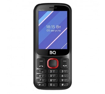 Мобильный телефон BQM-2820 Step XL+ Black+Red#438273