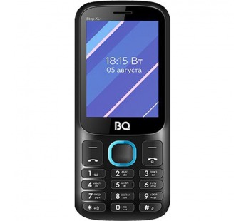 Мобильный телефон BQM-2820 Step XL+ Black+Blue#438270
