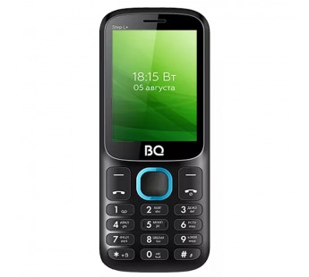 Мобильный телефон BQM-2440 Step L+ Black+Blue#438284