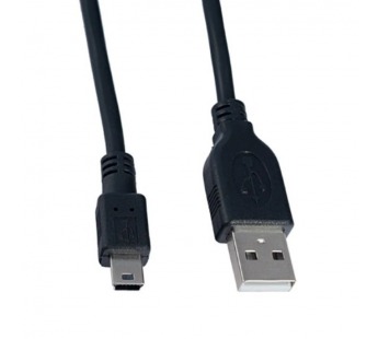 Кабель PERFEO USB2.0 A вилка - Mini USB 5P вилка, 1 метр (U4301)#1512340