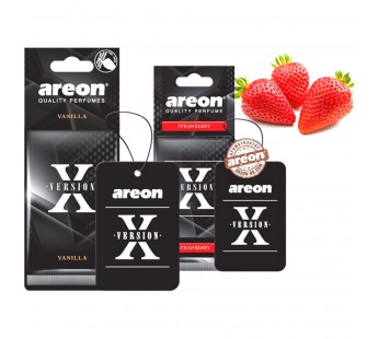 Ароматизаторы AREON "X-VERSION" дисплей 60шт картон.#1728641