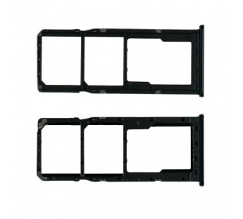 Контейнер SIM для Samsung A217F (A21s) Черный#2087509