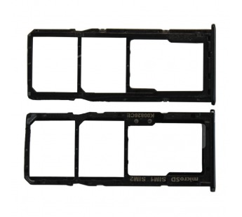 Контейнер SIM для Samsung A515F/A715F (A51/A71) Черный#2082977