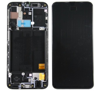 Дисплей для Samsung A405F (A40) модуль Черный - OR#1853863