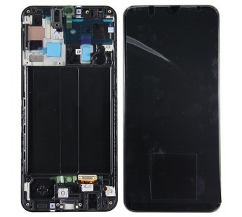 Дисплей для Samsung A505F (A50) модуль Черный - OR#2098958
