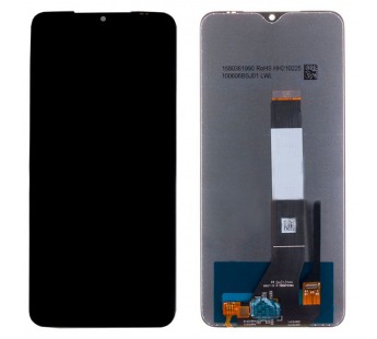 Дисплей для Xiaomi Poco M3/Redmi 9T в сборе с тачскрином Черный#450616