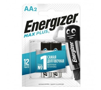 LR6 батарейки Energizer Max Plus BL-2, шт#1402480