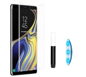 Защитное стекло "UV комплект" для Samsung G998B (S21 Ultra) (клей, лампа)#443706