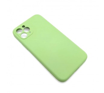 Чехол iPhone 11 Pro Microfiber Салатовый#460154