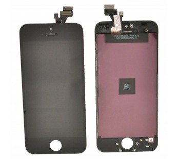 Дисплей для iPhone 5 + тачскрин черный с рамкой (100% components)#1856717
