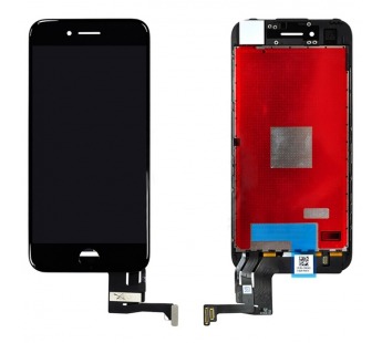 Дисплей для iPhone 7 + тачскрин черный с рамкой (100% components)#1855821