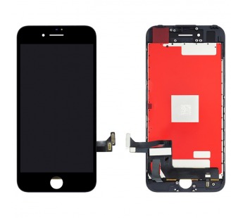 Дисплей для iPhone 7 Plus + тачскрин черный с рамкой (100% components)#448133