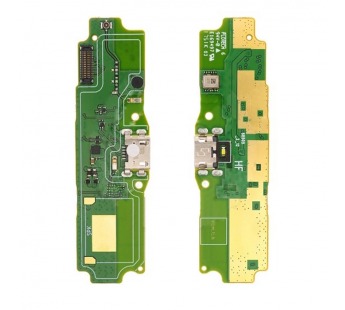 Шлейф (плата) для Xiaomi Redmi 5A + системный разъем + микрофон (100% components)#1801927