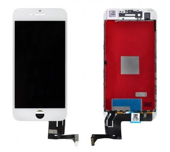 Дисплей для iPhone 7 + тачскрин белый с рамкой (100% components)#1855820