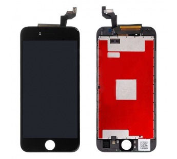 Дисплей для iPhone 6S Plus + тачскрин черный с рамкой (copy LCD)#1856625