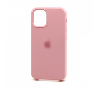 Чехол-накладка Silicone Case для Apple iPhone 12 mini (полная защита) (006) розовый#444611