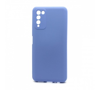 Чехол-накладка Silicone Case NEW ERA для Huawei Honor 10X Lite голубой#445541