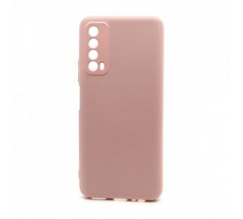 Чехол-накладка Silicone Case NEW ERA для Huawei P Smart 2021/Y7a светло розовый#445552