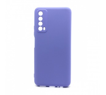 Чехол-накладка Silicone Case NEW ERA для Huawei P Smart 2021/Y7a сиреневый#445554