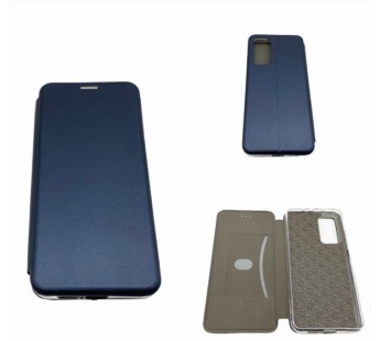 Чехол Xiaomi Mi 10T/Mi 10T Pro (2020) Книжка Stylish Кожа Темно-Синий#1608485