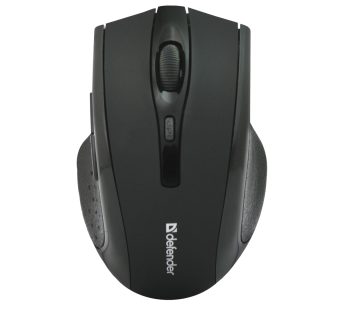 Мышь беспроводная DEFENDER Accura MM-665, красная, ,6 кнопок, 800-1200dpi, USB. 3 режима разрешения#447018