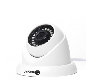 Камера Kurato IP A307 (купольная, 5 Mpix, 2,8 мм, 1/2,7", POE, белый), шт#447988