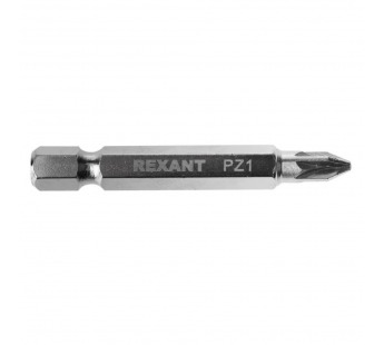 Бита Rexant PZ1x50 мм для шуруповерта сталь S2 (лента 5 шт), шт#447685