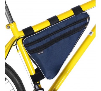 Аксессуары для велосипеда и самоката - велосумка подрамная большая Dream Bike (004) (blue)#448468