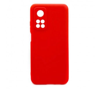 Чехол Xiaomi Mi 10T/Mi 10T Pro (2020) Силикон Матовый Красный#1649441
