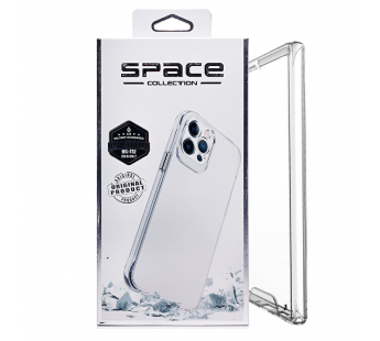 Чехол Samsung A32 (2021) Акрил/силикон Space Противоударный прозрачный в упаковке #1801946