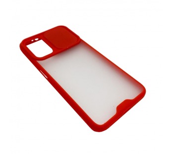 Чехол Xiaomi Poco M3 (2020) Bubble Slide Camera Красный#1568244