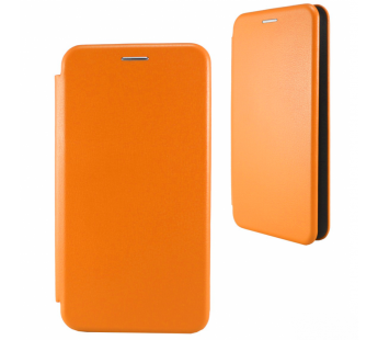 Чехол Xiaomi Redmi Note 9T (2021) Книжка Stylish Кожа Оранжевый#1608445