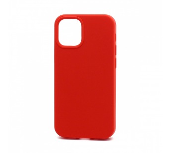                                 Чехол силиконовый iPhone 12 Pro Max Silicone Case без логотипа (полная защита) (014) красный #955956