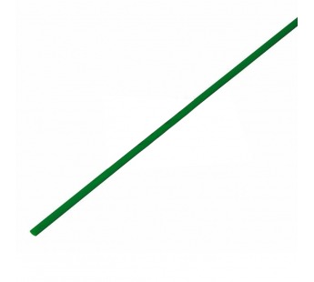 Термообжим d= 1,5мм/0,75мм L=1м (зелёный)#450923
