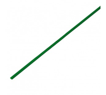 Термообжим d= 2,0мм/1,0мм L=1м (зелёный)#450968