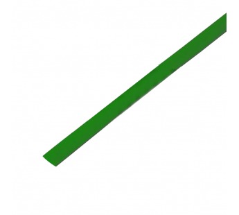 Термообжим d= 5,0мм/2,5мм L=1м (зелёный)#461725