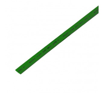 Термообжим d= 7,0мм/3,0мм L=1м (зеленый)#469842