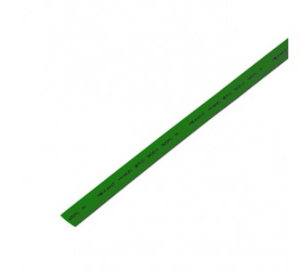 Термообжим d= 8,0мм/4,0мм L=1м (зелёный)#467715