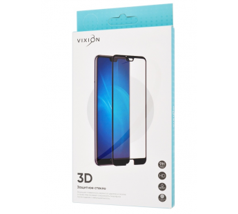 Защитное стекло 3D для Xiaomi Mi 10 Pro (черный) (VIXION)#454336