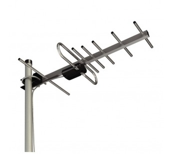 Антенна уличная ДМВ для DVB-T2 "Меридиан 07AF-T TURBO  (L025.07D) питание от цифровой приставки 5В#2052721