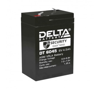 Аккумулятор  6V,  4,5 Ah "Delta"#2118257