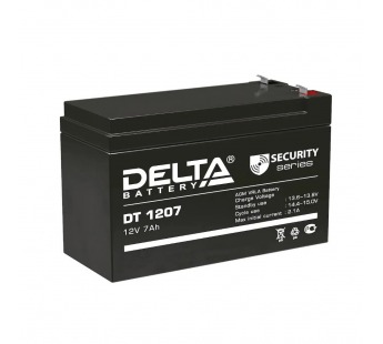 Аккумулятор 12V,  7,0 Ah DT 1207 "Delta"#2119962