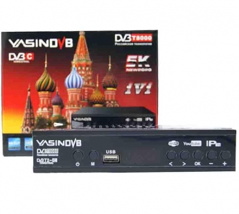 Цифровая ТВ приставка DVB-T-2 YASIN T8000 (Wi-Fi) + HD плеер#1828463