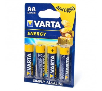 Элемент питания LR 6 Varta Energy BL-4#1622159